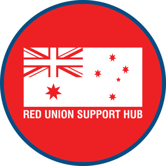 Red Union Support Hub logo