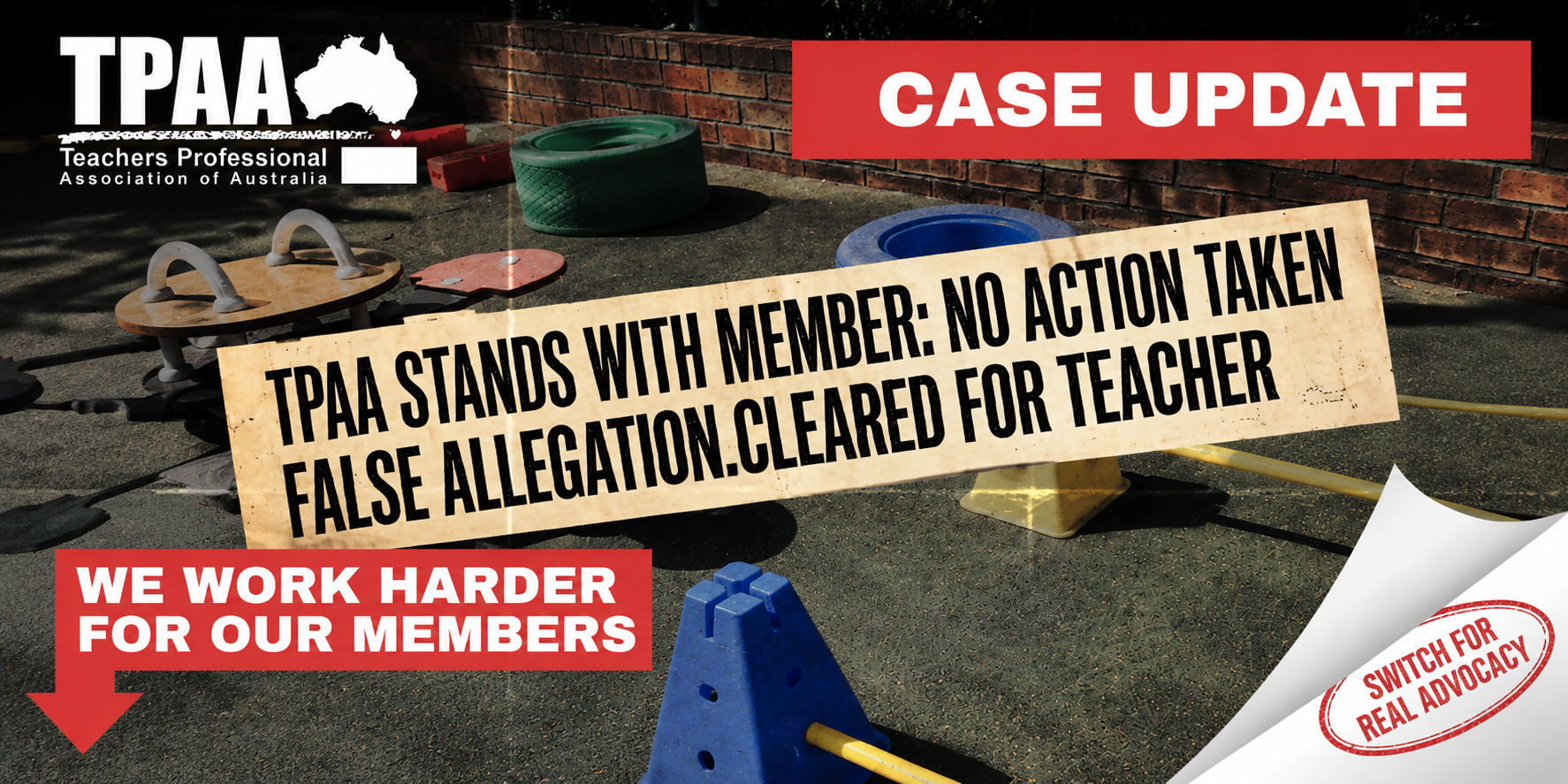 A False Allegation Could Have Ended Her Career. TPAA Helped Her Keep It.