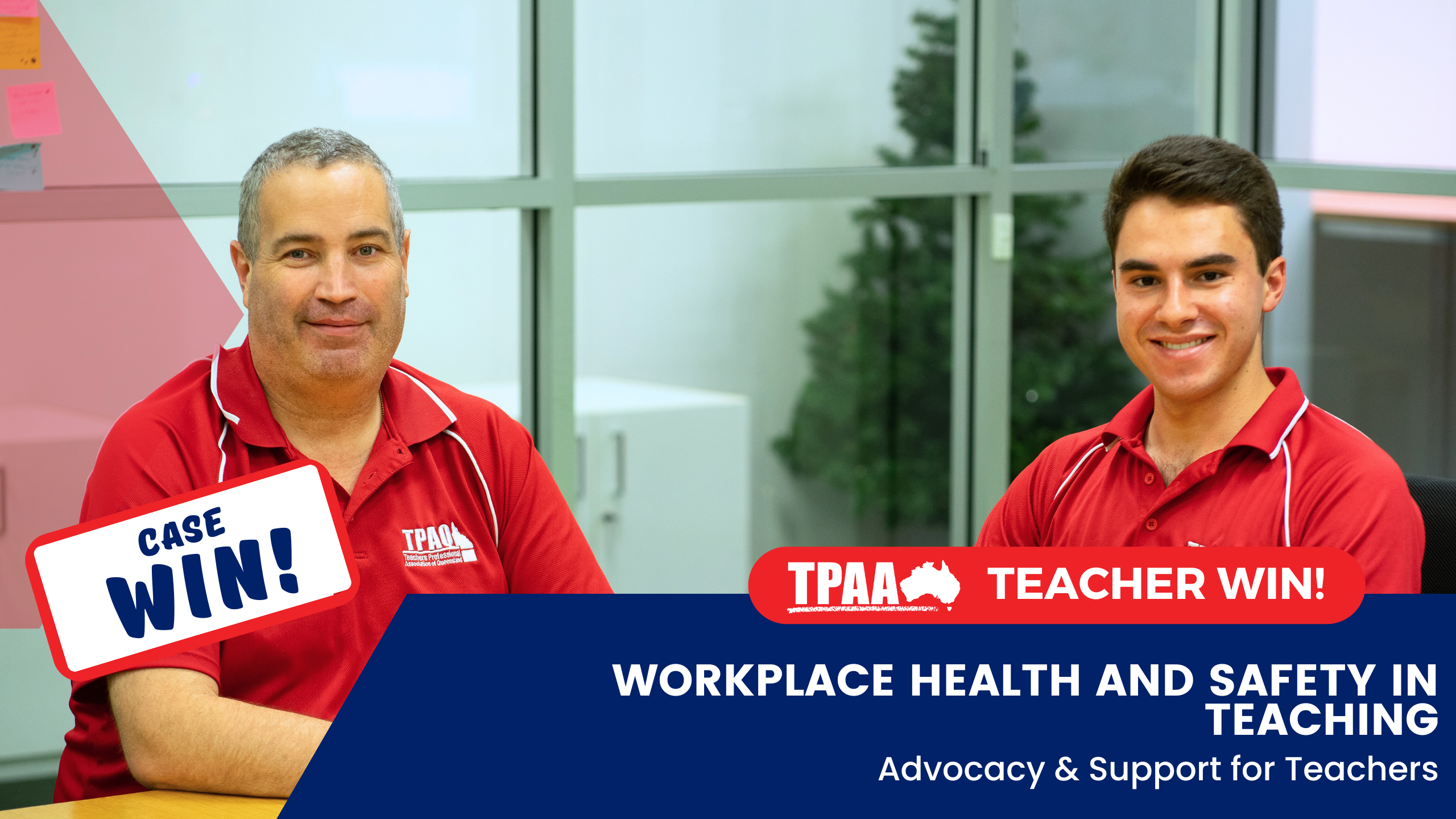 Case Win: Workplace Health and Safety in Teaching